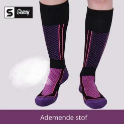Goedkoop ⌛ Seazy Skisokken - Wintersportsokken - Skiën, Snowboarden Of Wandelen - Dames - Goede Vochtafvoer - Maat 36-42 ???? -XXL Nutrition-winkel 550x550 821