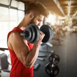 Beste Pirce ✨ XQ Max Dumbbell Set - Verstelbaar - 2 STUKS Van 10 KG - Halters - 12 Schijven ✨ -XXL Nutrition-winkel 550x550 830