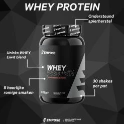Coupon ✔️ Empose Nutrition Whey Protein - Proteine Poeder - Eiwitshake - Banaan - 908 Gram - 30 Shakes ???? -XXL Nutrition-winkel 550x550 853