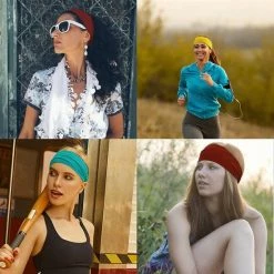 Aanbiedingen ???? LIXIN Set 6 Stuks Vouwen Haarbanden - Kleur 3 - Dames Haarbanden - Hoofdband Dames - Volwassenen - Elastisch Antislip - Yoga - Hardlopen - Haaraccessoires ✨ -XXL Nutrition-winkel 550x550 858