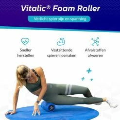 Aanbiedingen ⌛ MASSIEVE Foam Roller Set Voor Rug, Nek En Lichaam Massage - Trigger Point Foamrollers | Vitalic ???? -XXL Nutrition-winkel 550x550 860