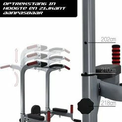Groothandel ???? Sportstech Krachttoren PT300, Dip Station, Krachtstation, Gratis E-book ✨ -XXL Nutrition-winkel 550x550 865