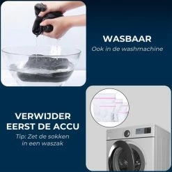 Goedkoop ???? Basila® Elektrisch Verwarmende Sokken - Zwart - Unisex Voor Vrouwen En Mannen - Free Size - 4000mAh Accu - USB Oplaadbaar ???? -XXL Nutrition-winkel 550x550 873