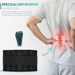 Hete verkoop ???? MR. PANACHE™ Premium Rugbrace Onderrug - L - Met Extra Lumbale Ondersteuning - Rug Corrector - Houding Correctie - Rugband - Onderrug Brace - Rugsteun ???? -XXL Nutrition-winkel 550x550 89