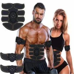 Beste Verkoop ???? Exilien EMS Trainer - Buikspieren Trainer - Trilapparaat – Armen Trainer – Billen Trainer – Lichaam Trainer – Workout Tril Apparaat – Elektrische Buiktrainer – Sixpack Trainer Workout – Full Body Workout Device - Sixpack - Unisex ????