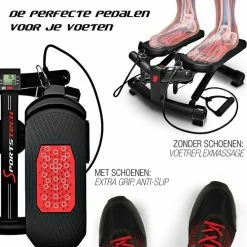 Begroting ???? Sportstech STX300 | Stepper | Home Fitness Thuis | Inclusief Trekkoorden ⭐ -XXL Nutrition-winkel 550x552 5
