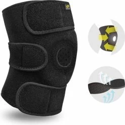 Beste recensies van ???? BRACOO KS10 Kniebandage - Verstelbare Neopreen Kniebrace - Rechter/linker Knie - Patella Stabilisator Opening - Zwart ???? -XXL Nutrition-winkel 550x553 4