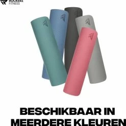 Aanbiedingen ???? Yoga Mat - Fitness Mat Grijs - Sport Mat - Yogamat Anti Slip & Eco - Extra Dik - Duurzaam TPE Materiaal - Incl Draagtas Van Rockerz Fitness® ⭐ -XXL Nutrition-winkel 550x554 4