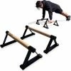 Beste recensies van ???? KRAKEN Parallettes Houten Grip Push Up Bar (Opdruksteunen) Dip Bars Voor Krachttraining Turnen Gynmnastiek Opdrukset Met Anti-Slip Pads - Hoogte 17 CM ???? -XXL Nutrition-winkel 550x555 1