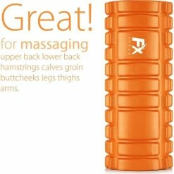 Beste recensies van ???? FX FFEXS FFEXS Foam Roller - Therapie & Massage Voor Rug Benen Kuiten Billen Dijen - Perfecte Zelfmassage Voor Sport Fitness Hardlopen - 34cm X 14cm Oranje ???? -XXL Nutrition-winkel 550x555 3