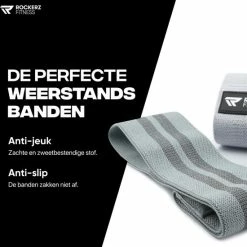 Kopen ???? Weerstandsbanden - Booty Band - Resistance Band - Fitness Elastiek Zwart - 3 Stuks Met Opbergzakje Van Rockerz Fitness® ???? -XXL Nutrition-winkel 550x561 8