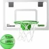 Gloednieuw ???? SKLZ Pro Mini Hoop Midnight - Basketbalbord - Basket - Basketbal - Basketbaltraining - Indoor Mini Basket - Glow-in-the-Dark - Inclusief 13 Cm Pro Mini Hoop Basketbal - Schuim-Gewatteerde, Slide-On Deur Bevestiging ???? -XXL Nutrition-winkel 550x563 2