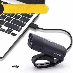 Groothandel ❤️ Lovnix - Oplaadbare Fietslamp LED Verlichting Set - USB Oplaadbaar - Fietslicht Met LED Lamp - Voor- En- Achter Licht - Regenbestendig - Geschikt Voor Mountainbike Fietsen Wandelen Speleologie ???? -XXL Nutrition-winkel 550x563