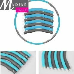 Beste Verkoop ✨ NordFalk Fitness Hoelahoep - 1 KG - Ø 95 Cm - Grijs - Sport Hoepel - Thuis - Sporten - Gym ????