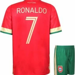 XXL Nutrition-winkel 15 Hete verkoop ⌛ Kingdo Portugal Voetbaltenue Ronaldo - 2022-2024 - Voetbaltenue Kinderen - 140 ????