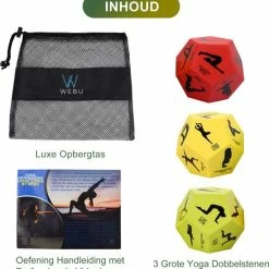 Beste Verkoop ???? WEBU Yoga Dobbelstenen - Meditatie - Workout - Yoga Bal - Yoga Pilates - Thuis Sporten - Fitness - Crossfit - Yoga Mat - Incl. GRATIS Professionele Video’s ⌛ 14 Beste Verkoop ???? WEBU Yoga Dobbelstenen - Meditatie - Workout - Yoga Bal - Yoga Pilates - Thuis Sporten - Fitness - Crossfit - Yoga Mat - Incl. GRATIS Professionele Video’s ⌛ -XXL Nutrition-winkel 550x573 4