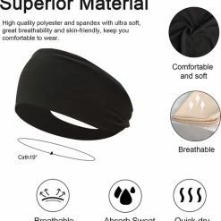 Aanbiedingen ???? LIXIN Set 6 Stuks Vouwen Haarbanden - Kleur 3 - Dames Haarbanden - Hoofdband Dames - Volwassenen - Elastisch Antislip - Yoga - Hardlopen - Haaraccessoires ✨ -XXL Nutrition-winkel 550x573 9