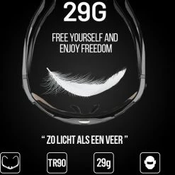 Goedkoopste ???? Rocky - Fietsbrillen Heren - Sportbrillen - Professionele Fietsbril + Inclusief 5 Verwisselbare Lenzen + 2 Jaar Garantie ???? -XXL Nutrition-winkel 550x575 4