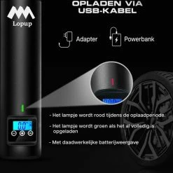 Beste recensies van ✨ Lopup® Fietspomp - Luchtcompressor - Bandenpomp - Nieuwste Model - Zwart ✔️ -XXL Nutrition-winkel 550x576 3