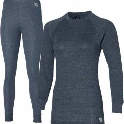 Top 10 ❤️ HEAT KEEPER Heatkeeper Thermoset Dames Comfort - Thermoshirt + Thermo Legging - Antraciet Melange ????