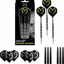 XXL Nutrition-winkel 4 Beste deal ???? Dragon Darts XQMax - Michael Van Gerwen Tungsten Look - 23 Gram - Inclusief Dart Flights & Dart Shafts - Dartpijlen ????