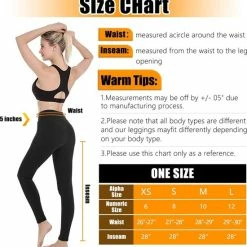 Flash-uitverkoop ???? Merkloos Geweo Fitnessleggings - Yoga - Kerstmis - Kerstfeest - ???? Christmas Gift Pant - Yoga Legging - Power Sportlegging - Sportbroek - High Waist - Dames - Zwart - Maat XS ???? -XXL Nutrition-winkel 550x583 5