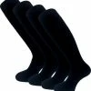 Uitgang ???? 4 Paar Thermo Kniekousen - SQOTTON - Zwart - Maat 35-38 ⌛ -XXL Nutrition-winkel 550x588