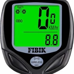 Beste Verkoop ???? Fibik Draadloze Fietscomputer - Kilometerteller - Draadloos - Waterdicht - Automatisch Verlicht Scherm ????