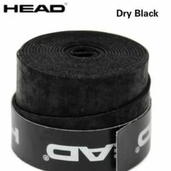 Beste Verkoop ⭐ HEAD Overgrip - Dry- Zweetabsorberend- Antislip - Tennis- Tennisgrip - Soft - Zwart- 1 Stuk ⭐