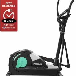 Beste Verkoop ???? Crosstrainer - Focus Fitness Fox 3 - Rear Driven - Incl. Hartslagfunctie - Elliptical Trainer Fitness ????