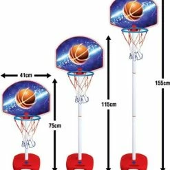 Aanbiedingen ⌛ Dede Basketbalstandaard - In Hoogte Verstelbaar - Vanaf 3 Jaar - GRATIS Basketbal ???? -XXL Nutrition-winkel 550x604 7