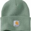 Korting ???? Carhartt Muts - A18 ⌚ Watch Hat Unisex - Jade ????