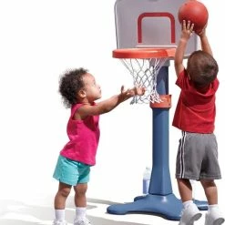 Korting ✨ Step2 Basketbalpaal Set Pro Shooting Hoops Junior - Basketbal Sport & Spel Set Voor Kinderen Vanaf 2 Jaar - In Hoogte Verstelbaar 76 - 122 Cm - Incl. Bal ???? -XXL Nutrition-winkel 550x622 1