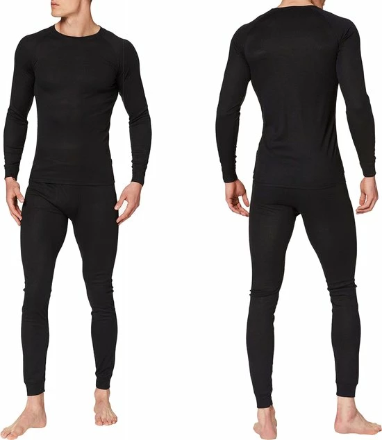 Gloednieuw ???? Therma -Tec Thermo Ondergoed Heren - Thermo ???? Shirt Heren - Zwart - L ⭐ 6 Gloednieuw ???? Therma -Tec Thermo Ondergoed Heren - Thermo ???? Shirt Heren - Zwart - L ⭐ - Afbeelding 4