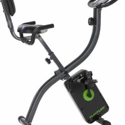 Gloednieuw ✨ Tunturi Cardio Fit B25 X-Bike Hometrainer Met Rugleuning - Fitness Fiets Opvouwbaar - 8 Weerstandsniveaus - Tablethouder ❤️