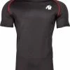 Beste deal ???? Gorilla Wear Performance T-shirt - Zwart/Rood - L ???? -XXL Nutrition-winkel 550x638 3