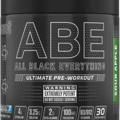 Begroting ⭐ Applied Nutrition - ABE Ultimate Pre-Workout - 315 G - Sour Apple Smaak - 30 Servings ????