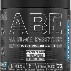 Goedkoop ???? Applied Nutrition - ABE Ultimate Pre-Workout - 315 G - Icy Blue Raz Smaak - 30 Servings ????