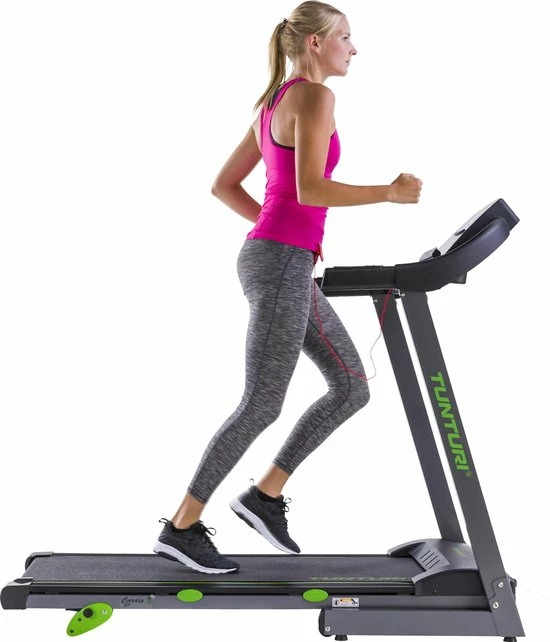 Flash-uitverkoop ✔️ Tunturi Cardio Fit T30 Loopband Inklapbaar - Hardloopband Met 12 Traingsprogramma’s - Duidelijke Monitor - 0,8 - 12,0 Km/u ???? 13 Flash-uitverkoop ✔️ Tunturi Cardio Fit T30 Loopband Inklapbaar - Hardloopband Met 12 Traingsprogramma’s - Duidelijke Monitor - 0,8 - 12,0 Km/u ???? - Afbeelding 11