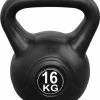 Beste deal ???? IVOL Kettlebell 16 Kg Voor Binnen En Buiten Kunststof Zwart ????
