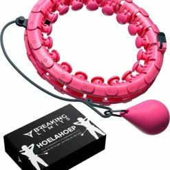 Flash-uitverkoop ???? Breaking Limits Fitness Hoelahoep Met Gewicht – Sport Hoepel Voor Volwassenen En Kinderen – Hula Hoop/ Weight Hoop – HoolaHoop ????