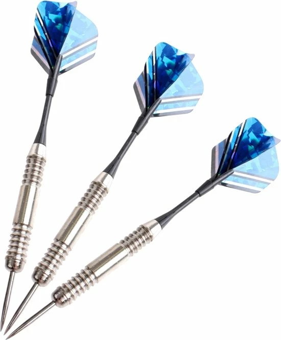 Nieuw ???? Masterdarts 3 Dartpijlen - 24 Grams - Zwart/Blauw - Complete Set ???? 3 Nieuw ???? Masterdarts 3 Dartpijlen - 24 Grams - Zwart/Blauw - Complete Set ????