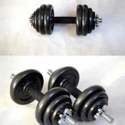 Promo ???? Active Panther Dumbbells 30 Kg - Verstelbare Dumbbell Set 2 Stuks - Halterset Gewichten - Professionele Gewichten ???? -XXL Nutrition-winkel 550x672