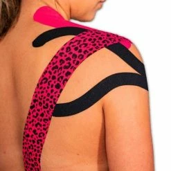 Begroting ???? CureTape Voordeelset - 3 Rollen - Leopard, Pink En Zwart (kinesiotape, Fysiotape) ???? -XXL Nutrition-winkel 550x678 1