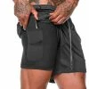 Begroting ✨ MW® Sportbroek Voor Heren - Gym Broek Met Mobiel Zak - 2 In 1 Shorts - Hardloopbroek - (Zwart - XL) ???? -XXL Nutrition-winkel 550x688 1