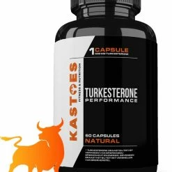 Beste deal ???? Kastoes Turkesterone 500 Mg Puur (Geen Extract) – Testosterone Booster – 60 Capsules – Halal + Vegan ✨