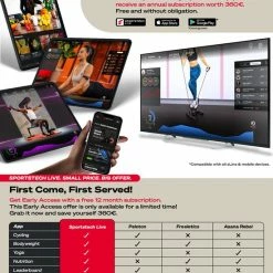 Begroting ???? Sportstech STX300 | Stepper | Home Fitness Thuis | Inclusief Trekkoorden ⭐ -XXL Nutrition-winkel 550x689 4