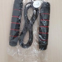 Uitgang ❤️ Ecorare - Professioneel Sport Springtouw - Verstelbaar - Speedrope - Jump Rope - Voor Volwassenen En Kinderen - Zwart ???? -XXL Nutrition-winkel 550x691