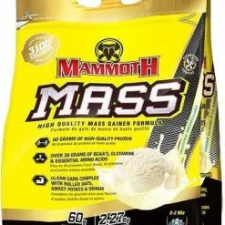 Korting ???? Interactive Nutrition Mammoth 2500 - Weight Gainer / Mass Gainer - Vanille - 2270 Gram ???? -XXL Nutrition-winkel 550x718 2