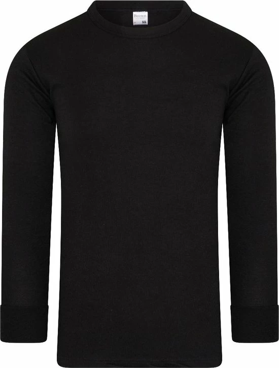 Flash-uitverkoop ???? Beeren Heren Thermo ???? Shirt Lange Mouw - Zwart - Maat XL ???? 5 Flash-uitverkoop ???? Beeren Heren Thermo ???? Shirt Lange Mouw - Zwart - Maat XL ???? - Afbeelding 3